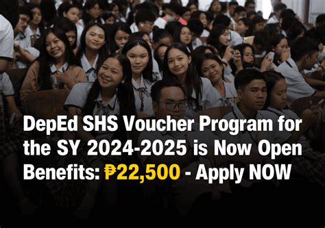 Deped Voucher for SHS 2024.
